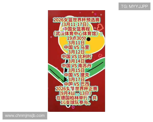 2026年女篮世界杯预选赛赛程表全解析,比赛时间、赛程安排及重要赛事预告
